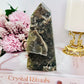 Harmony & Balance ~ Beautiful 13cm Druzy Sphalerite Tower