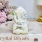 Druzy White Agate Tower 7cm