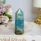 Blue Onyx Tower 7cm