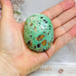 Natural Large Smithsonite Palm Stone