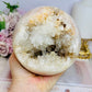 Huge Pink Amethyst Druzy Geode Sphere 11cm 1.86KG