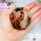 Druzy Red Moss Agate Sphere On Stand 271g