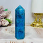 High Grade Chunky Blue Apatite Tower 9.5cm