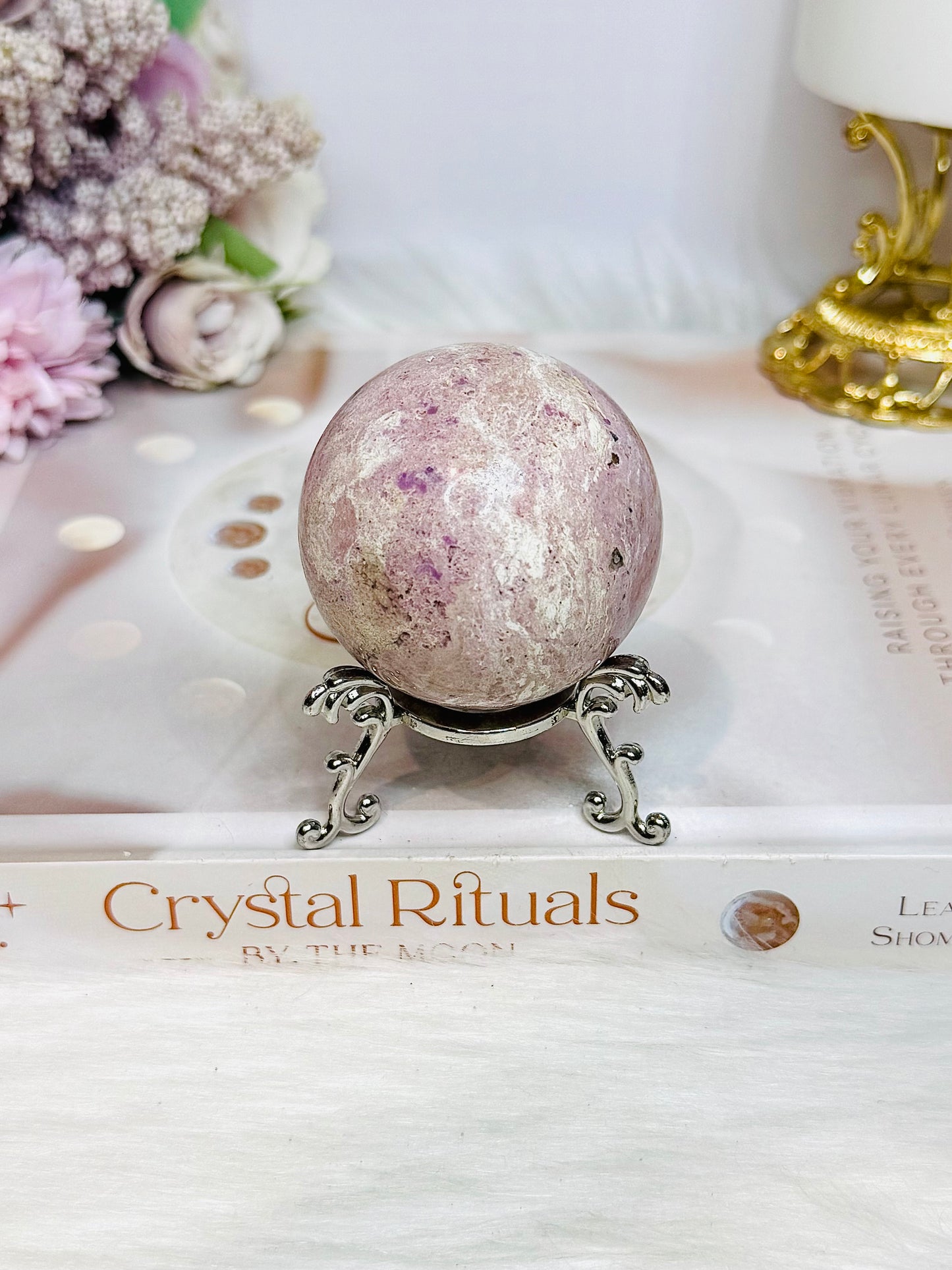 Phosphosiderite Sphere On Stand 141g