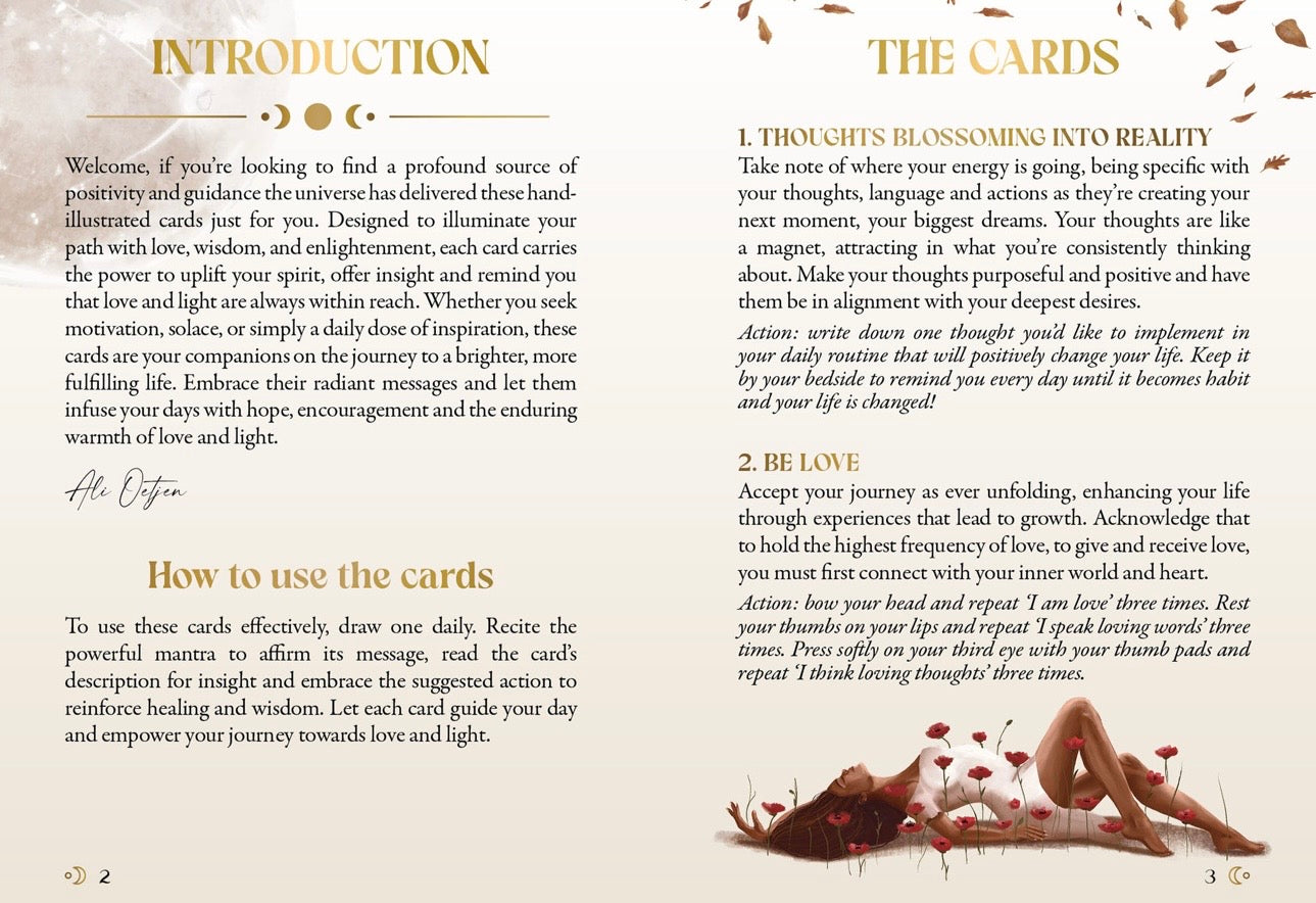 Love & Light Mantra Cards