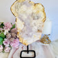 Large Pink Amethyst Slab on Stand 25cm