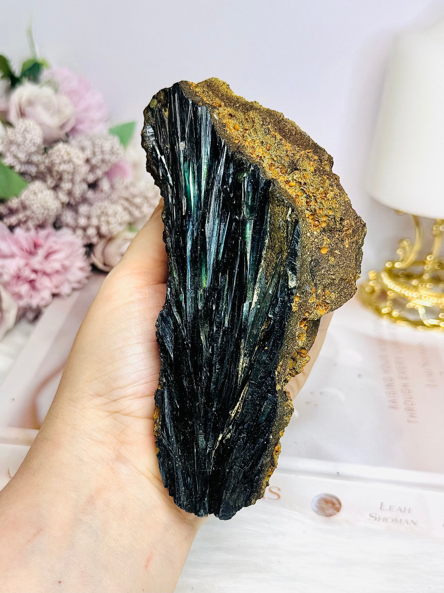 A Collectors Piece ~ Rare Large Vivianite Specimen 14cm 548g