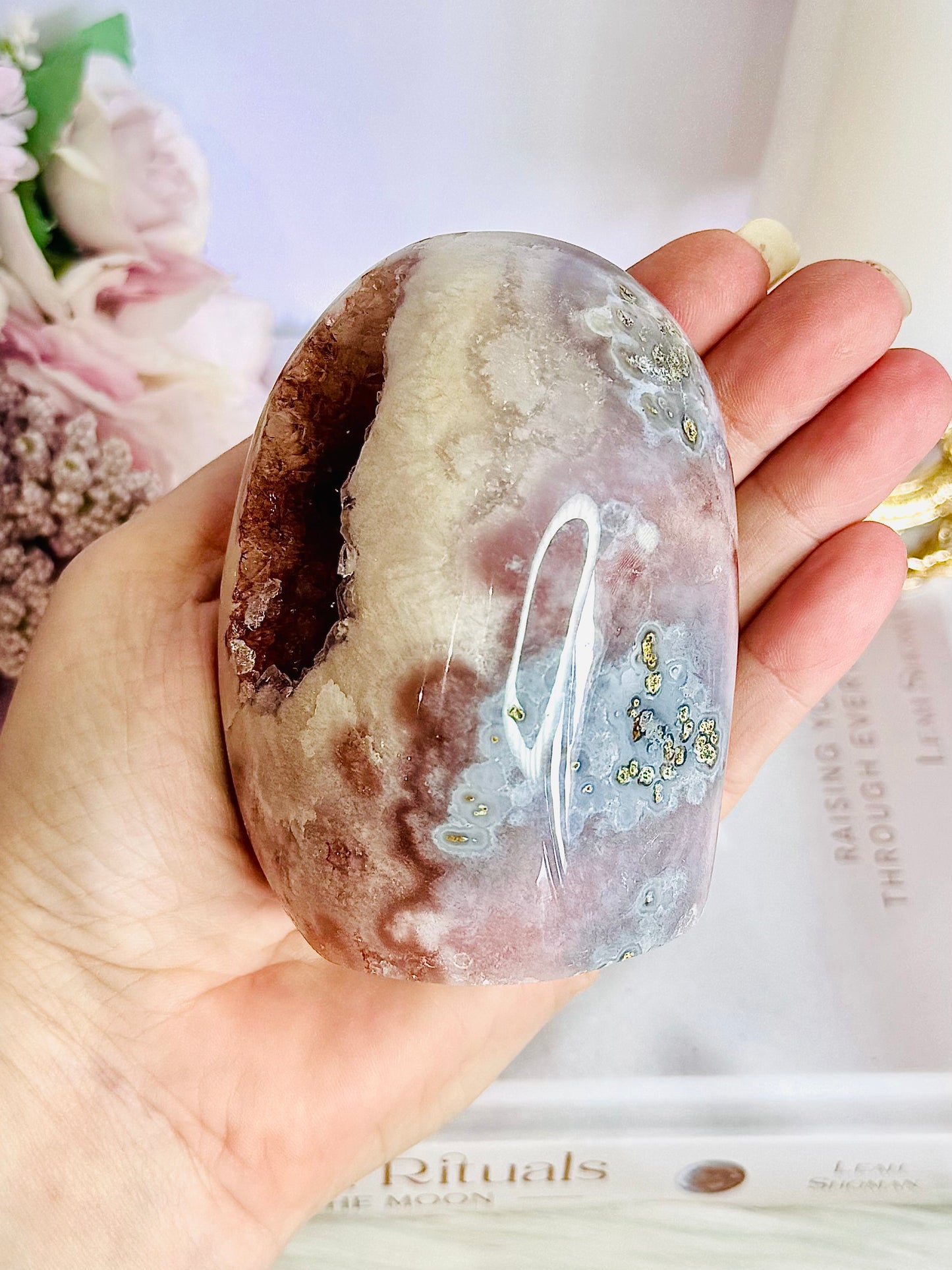 Absolutely Gorgeous Druzy Pink Amethyst Freeform 487grams