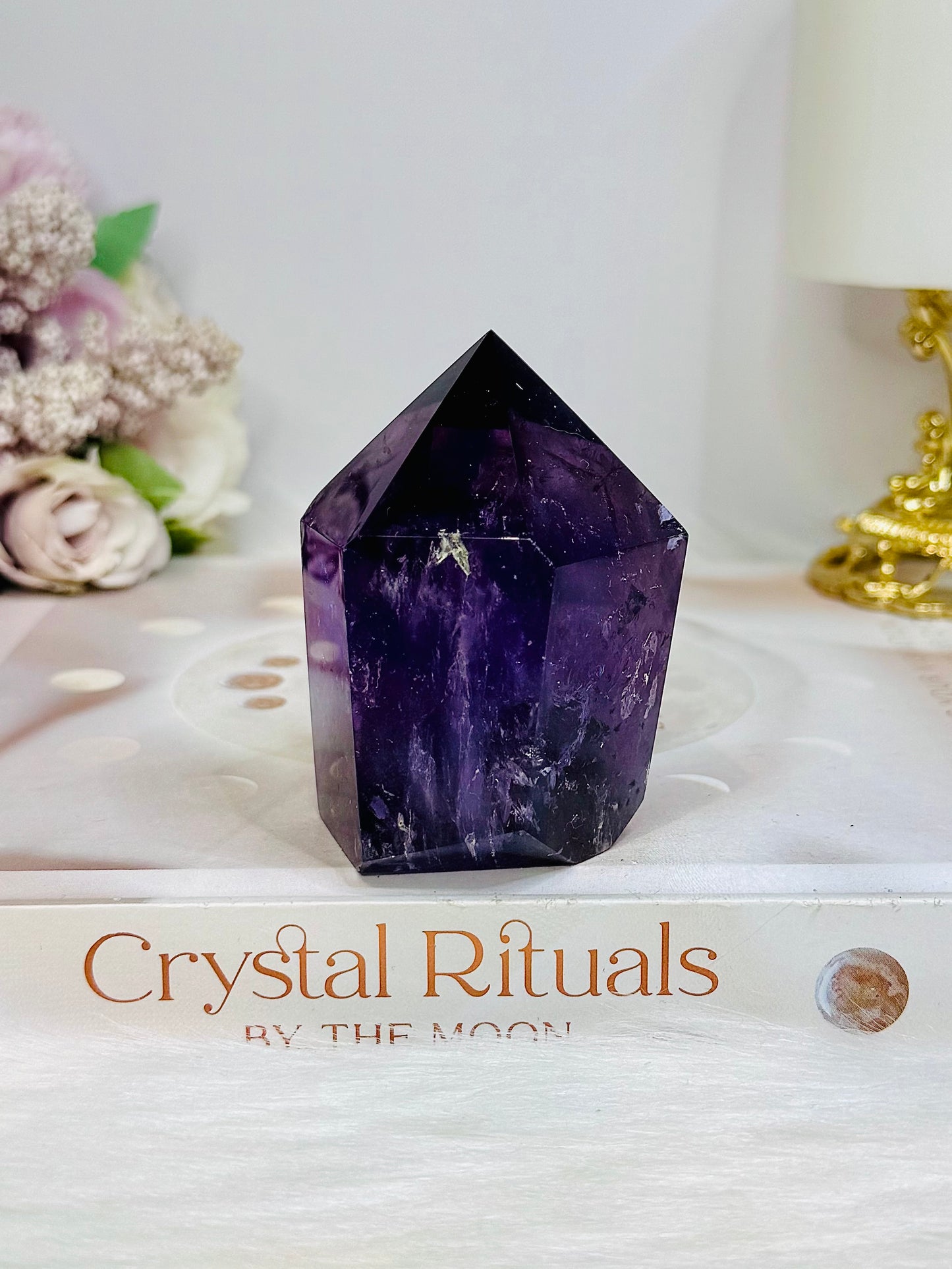 High Grade Amethyst Chunky Tower 7cm
