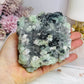 Prehnite with Babingtonite Specimen on Stand 10cm 528g
