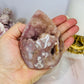 Druzy Pink Amethyst Freeform | Flame 10cm 239g