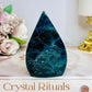 Blue Apatite Freeform | Flame 8cm