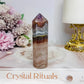 Amethyst X Agate Tower 9cm