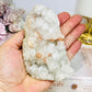 Natural  Apophyllite Cluster 11cm On Stand 258g