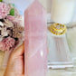 Large Rose Quartz Chunky Tower 19cm