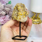Druzy Pink Amethyst Geode On Stand 11cm