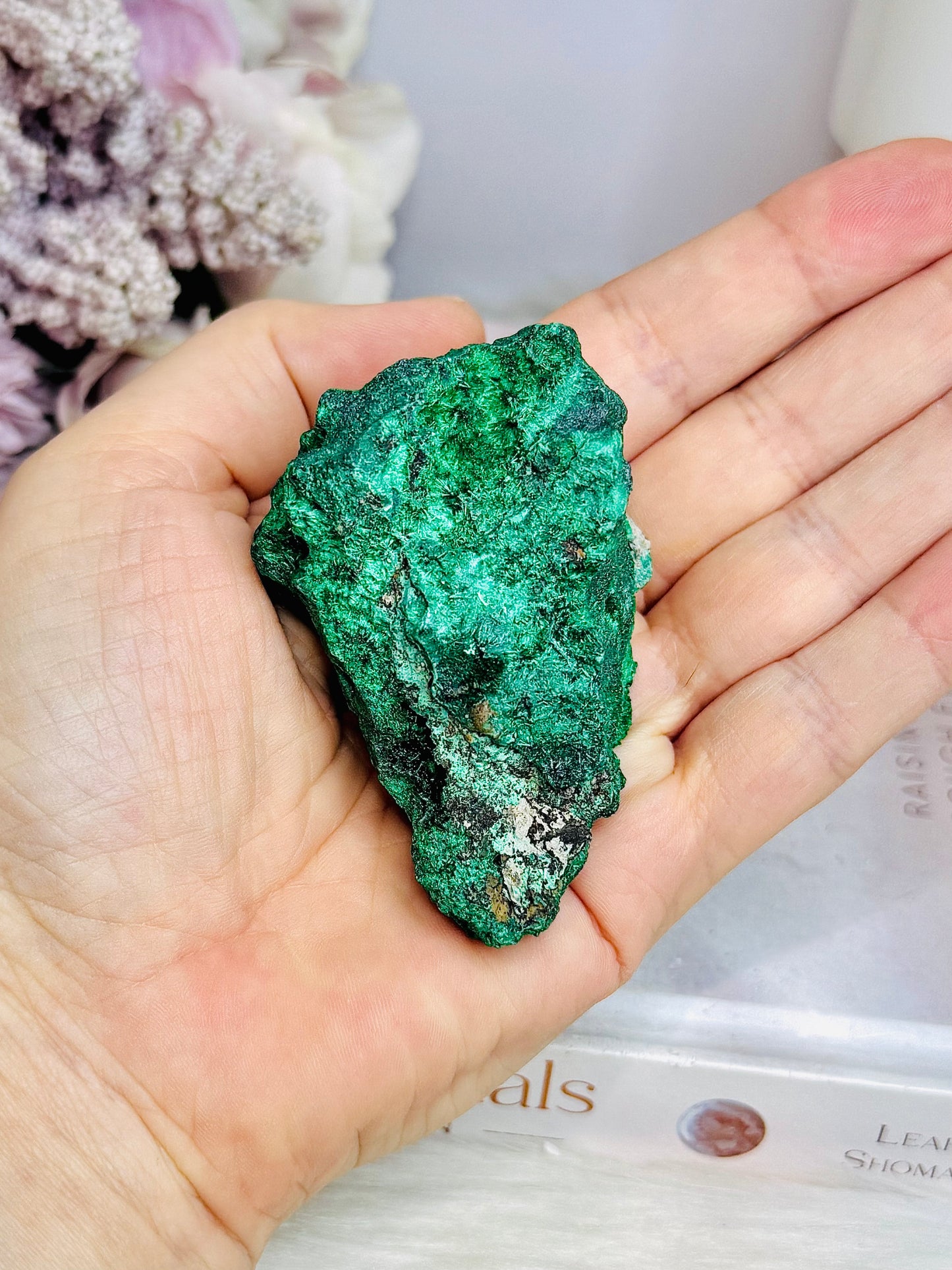 Natural Velvet Malachite Specimen 7.5cm