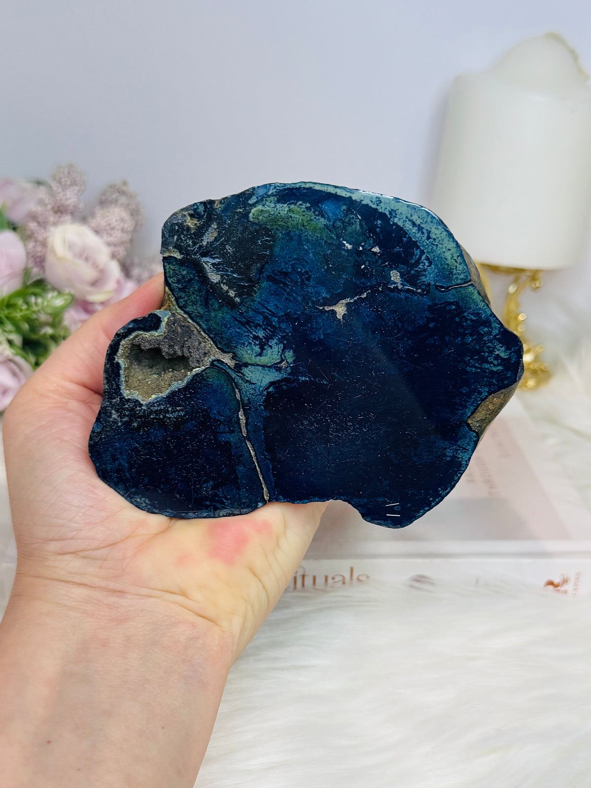Large Vivianite Nodule 501g