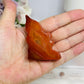 Carnelian Druzy Carved Fairy 6.5cm
