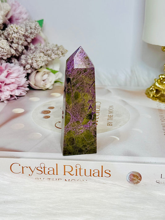 Rare Natural Stitchtite | Atlantisite Tower 8.5cm