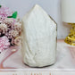 Large Natural Pink Lithium Cluster Tower From Brazil 701g 14cm