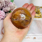 Large Carnelian Sphere on Stand 460g