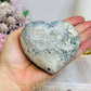 Blue Celestite Druzy Heart 8.5cm 534g