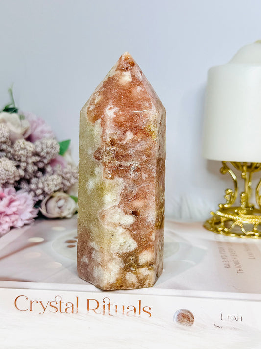 Large Pink Amethyst Chunky Tower 554g 13.5cm