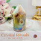 Gorgeous 8cm Angel Aura Druzy Agate Cylinder | Tower