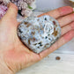 Orbicular Ocean Jasper Puffy Heart 7cm