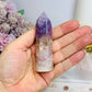 Amethyst X Agate Tower 8.5cm