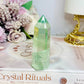 High Grade Green Fluorite Tower 8cm