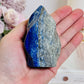 Gorgeous 302gram Lapis Lazuli Carved Flame