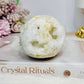 Moroccan Geode Druzy Sphere 320g