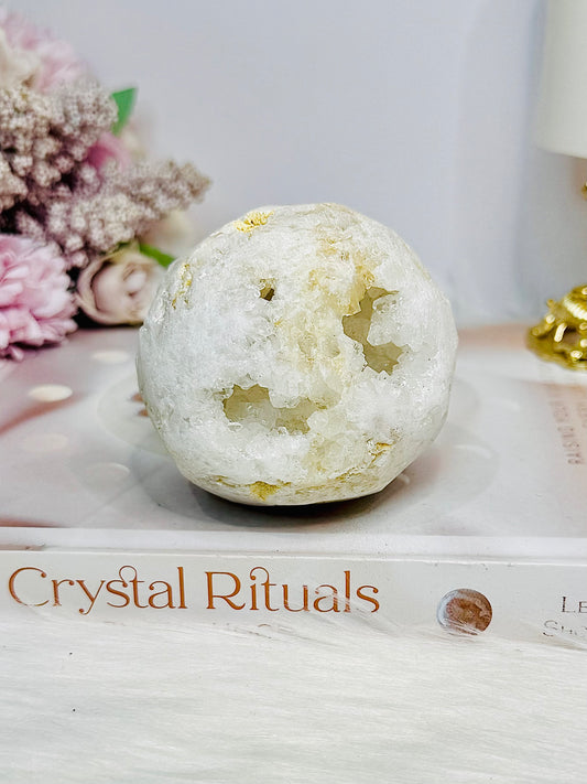 Moroccan Geode Druzy Sphere 320g