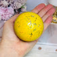 High Grade Large Bumblebee Jasper Sphere on Stand 423g
