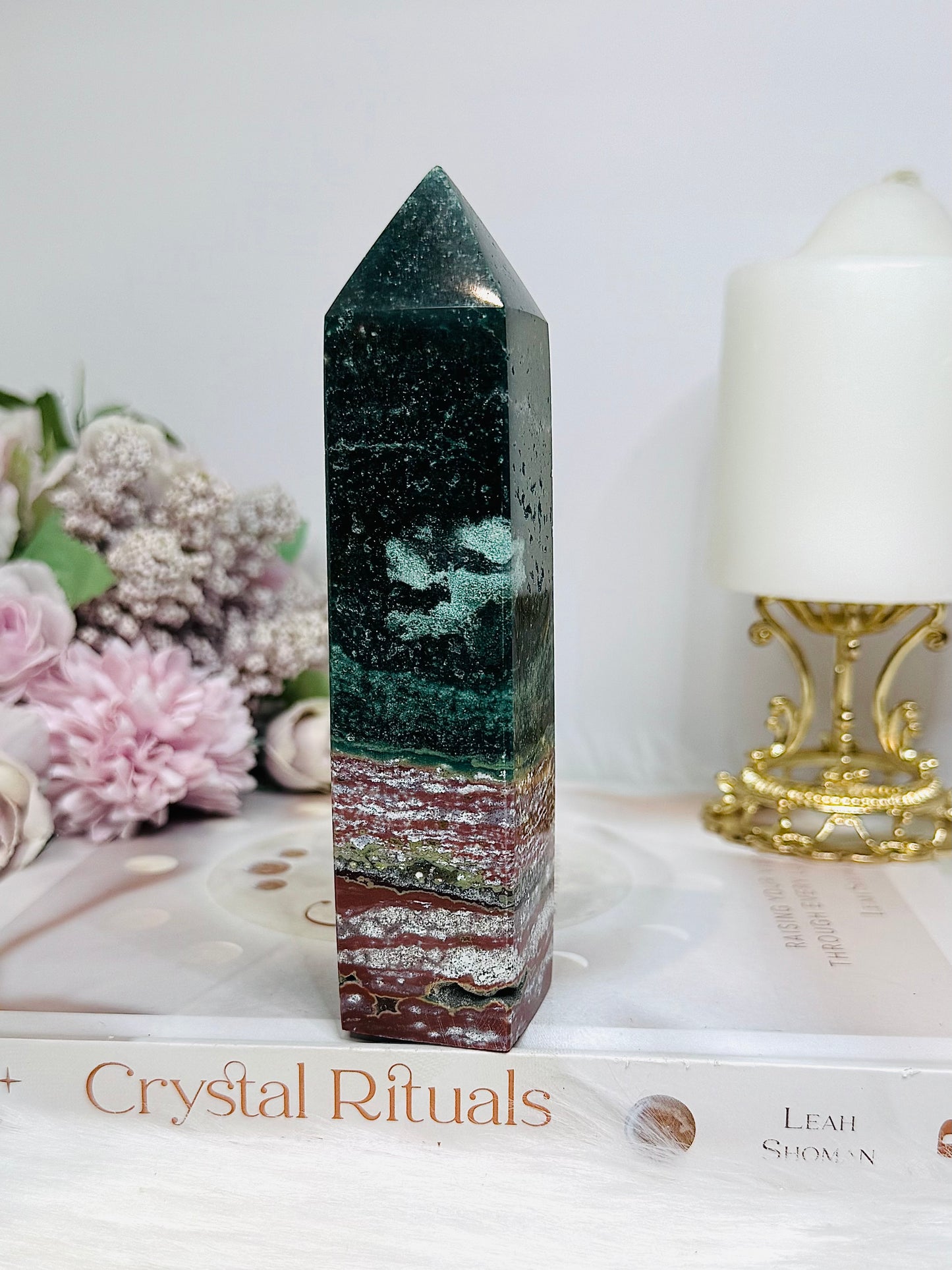 Ocean Jasper Tower 14cm