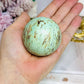 A Rare Stone ~ Genuine Inca Turquoise Sphere 188g On Stand
