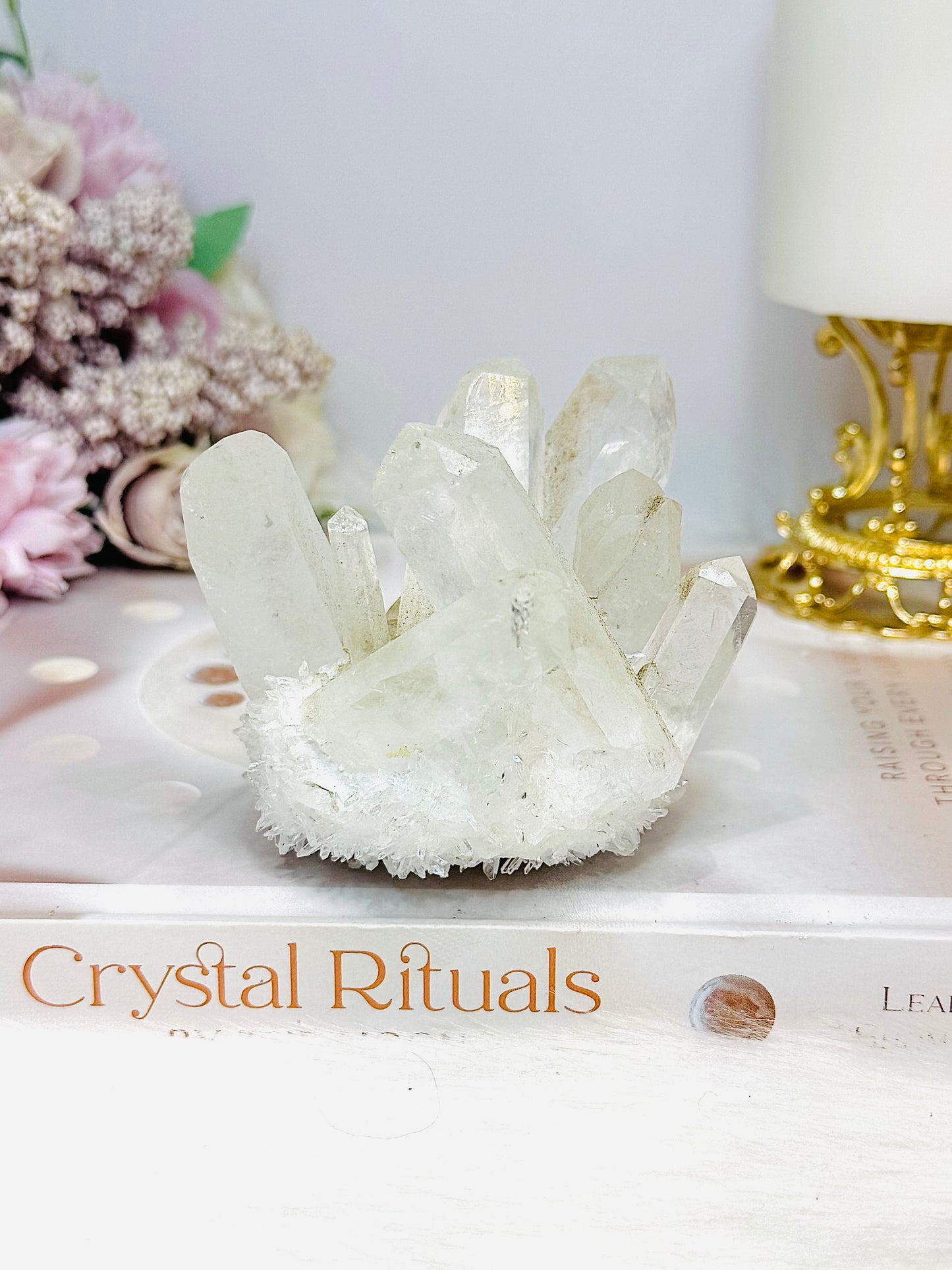 Phantom Quartz Specimen (Lab Grown) 248g