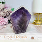 Large Chevron | Dream Amethyst Chunky Point 424g