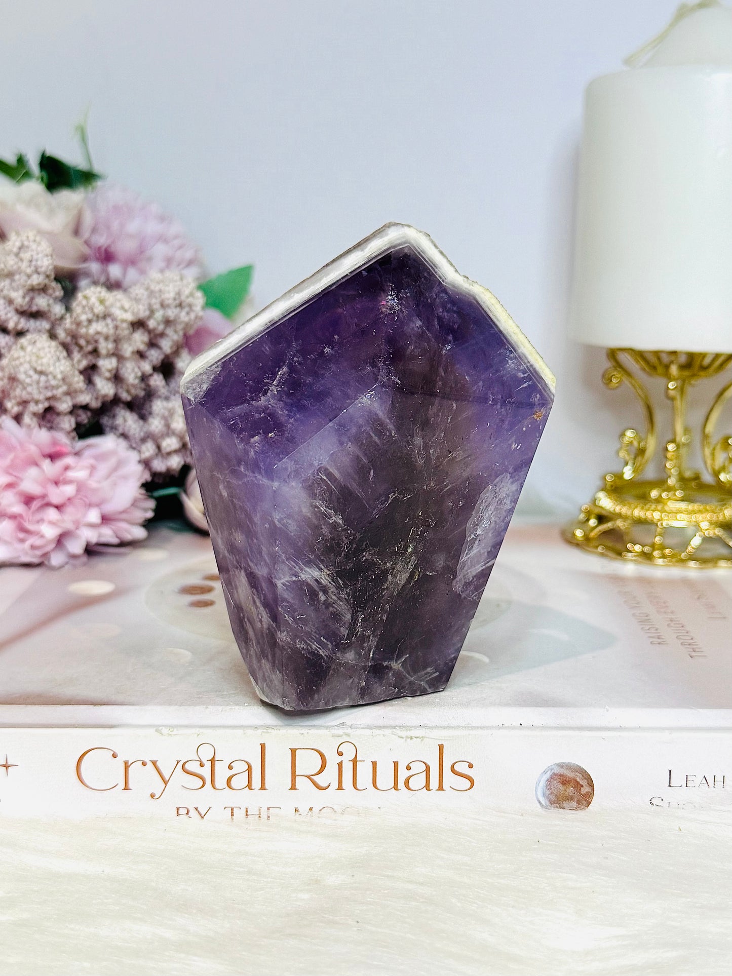 Large Chevron | Dream Amethyst Chunky Point 424g