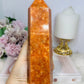 Large Sunstone Tower 1.6KG 18cm