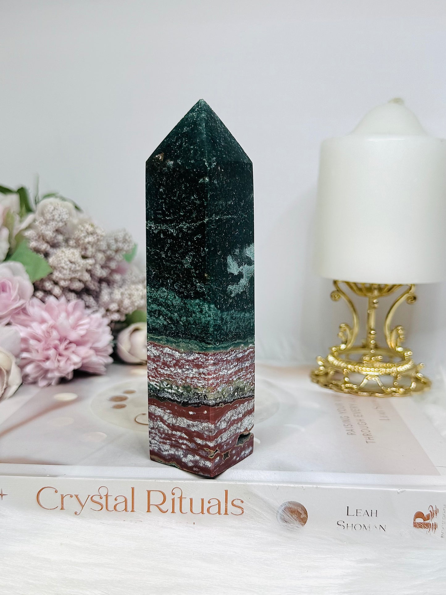 Ocean Jasper Tower 14cm