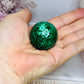 Natural Malachite From Congo Sphere on Stand 92g