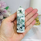 Chunky Moss Agate Tower 9cm
