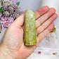 Natural Prehnite Tower | Point 8cm