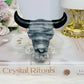 Thai Chi Stone Bull On Stand 8cm