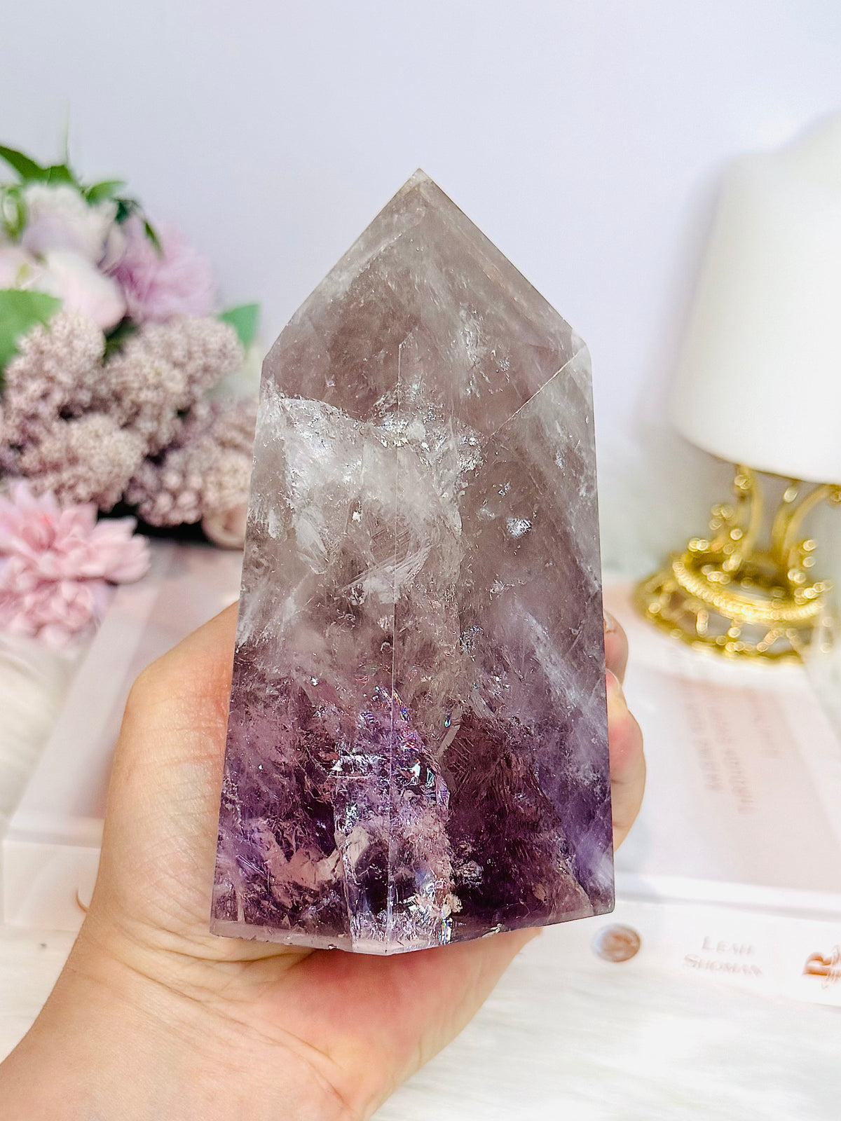 Large Chunky Phantom Amethyst Tower 13.5cm 797g