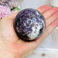 Large Pink Purple Tourmaline Sphere on Stand 328g