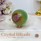 Candy Fluorite Sphere On Stand 163g
